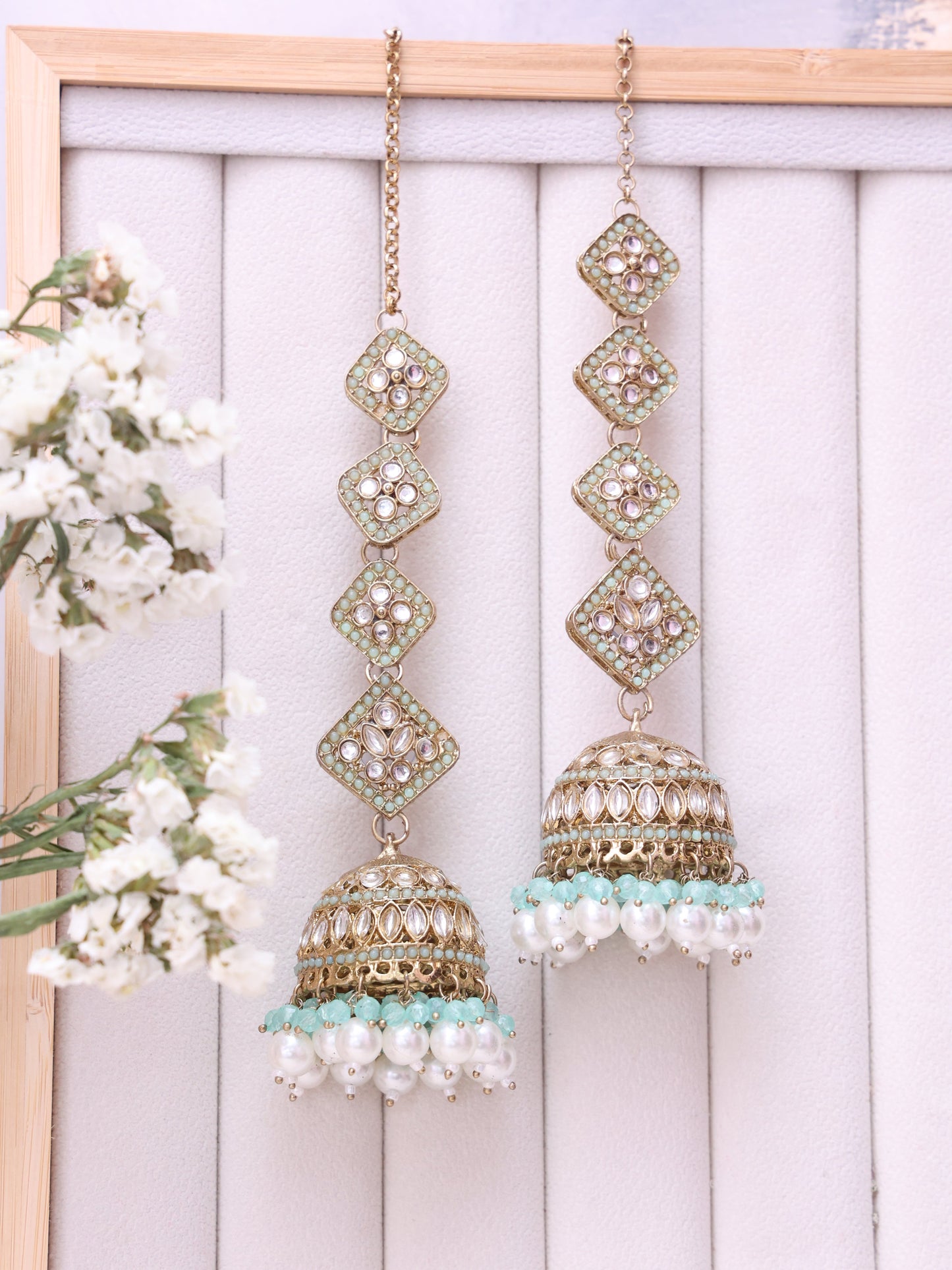 Mint Nagamma Jhumkis