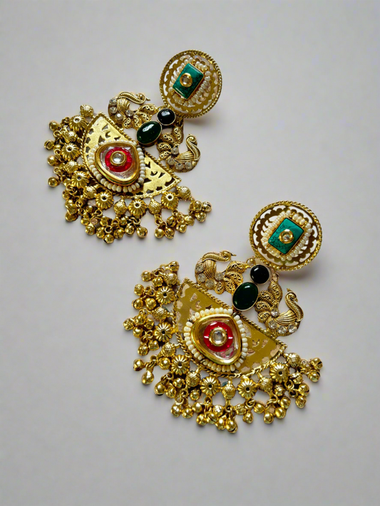 Ayushi Premium Brass Chandbalis