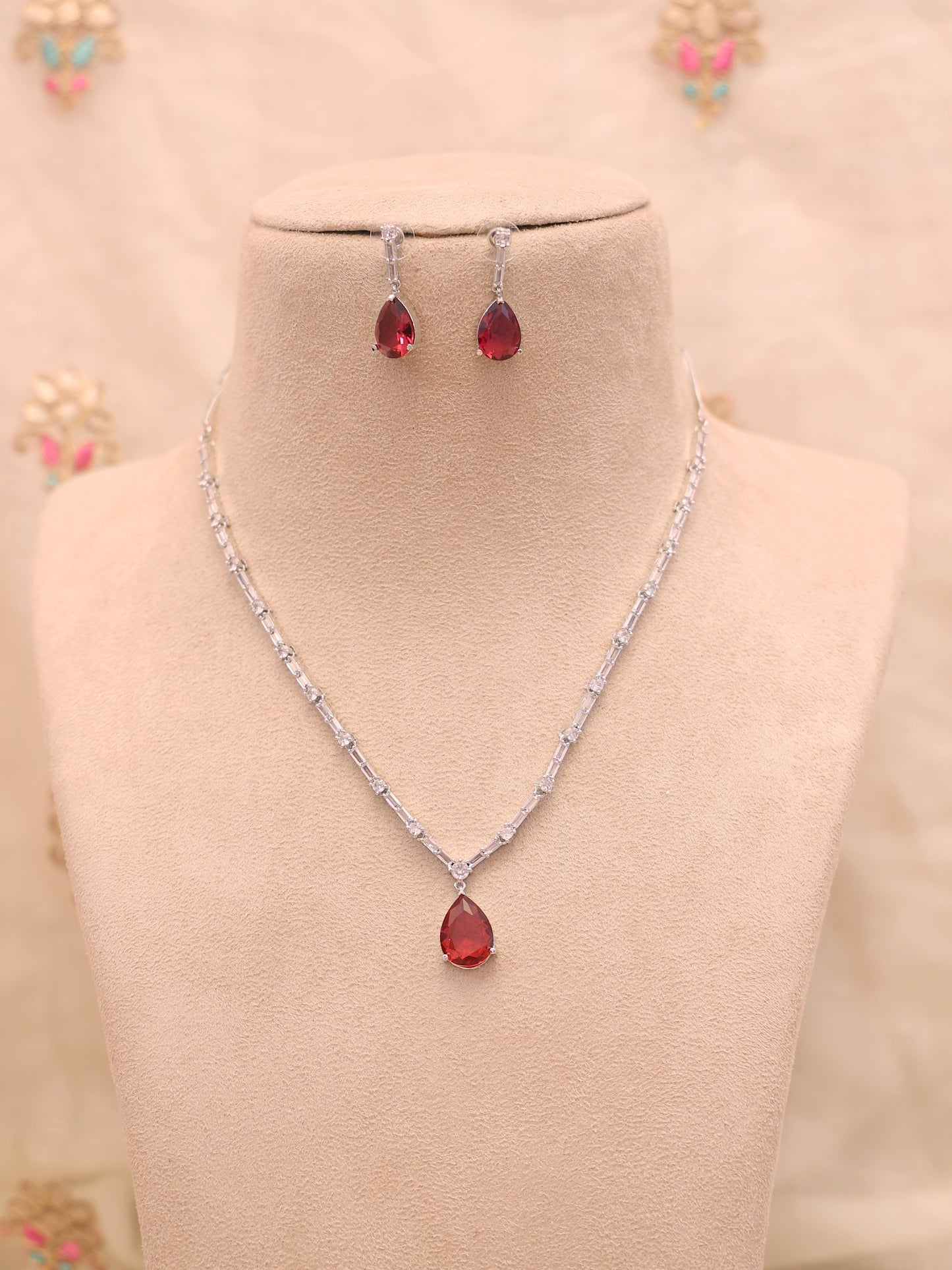 Red Taniya AD Necklace
