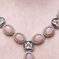 Lilac Taj Designer Necklace Set