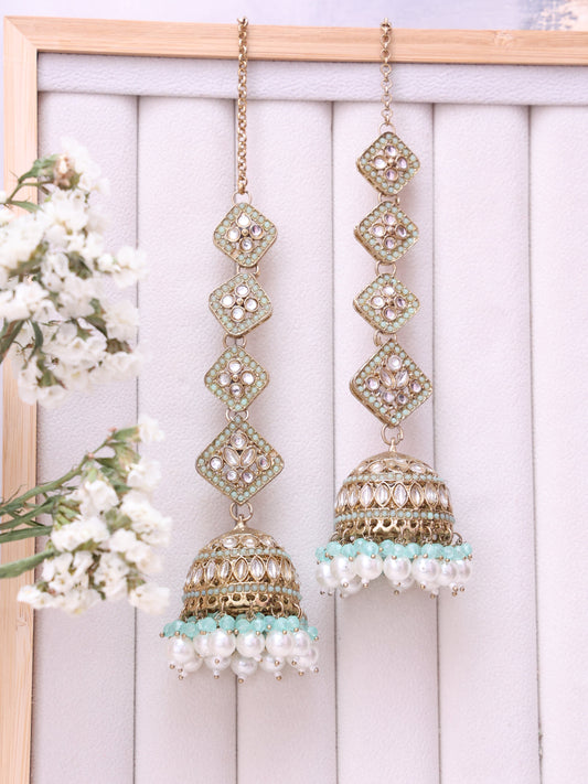 Mint Nagamma Jhumkis