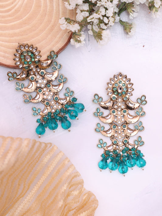 Turquoise Suyasa Designer Earrings