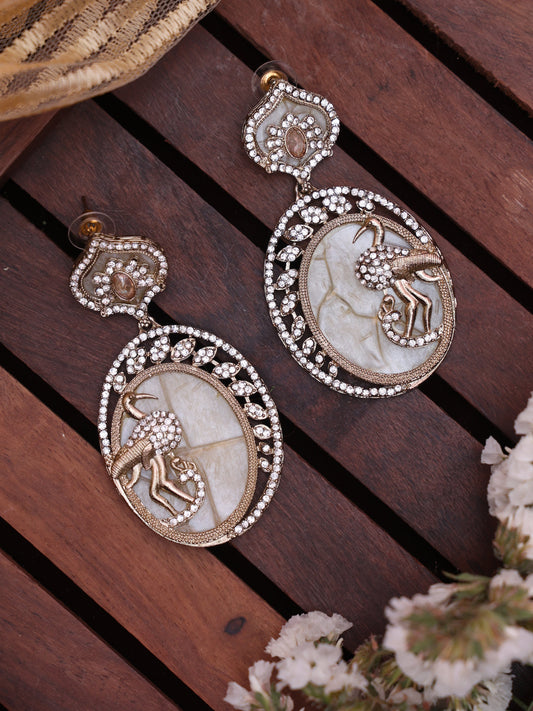 Ivory Tanesha Designer Earrings