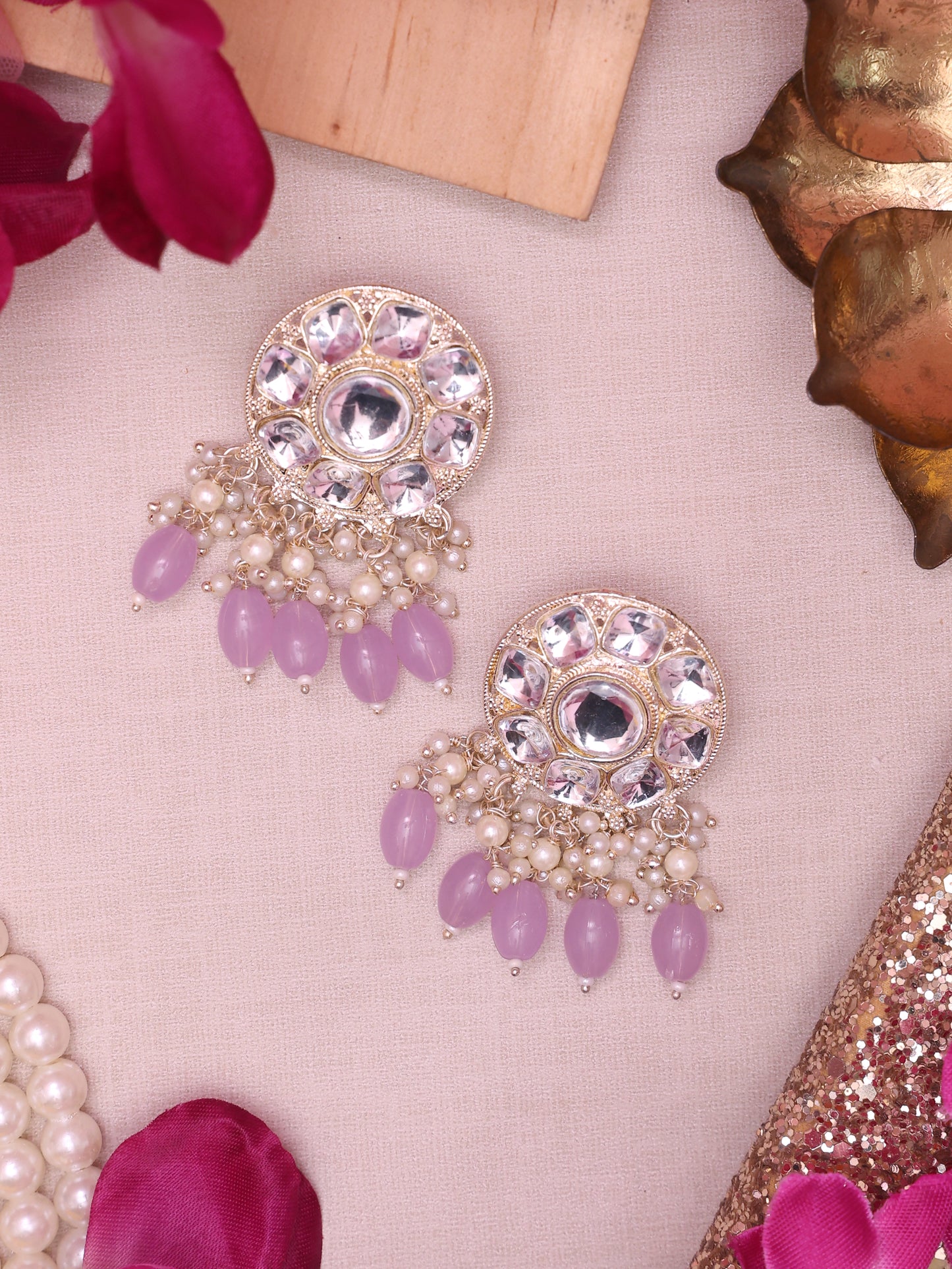 Lilac Shree Earrings