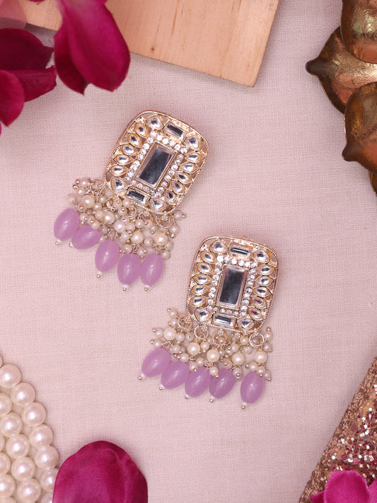 Lilac Subha Earrings