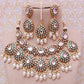 White Kritika Necklace Set