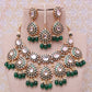 Emerald Kritika Necklace Set