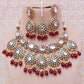 Ruby Kritika Necklace Set