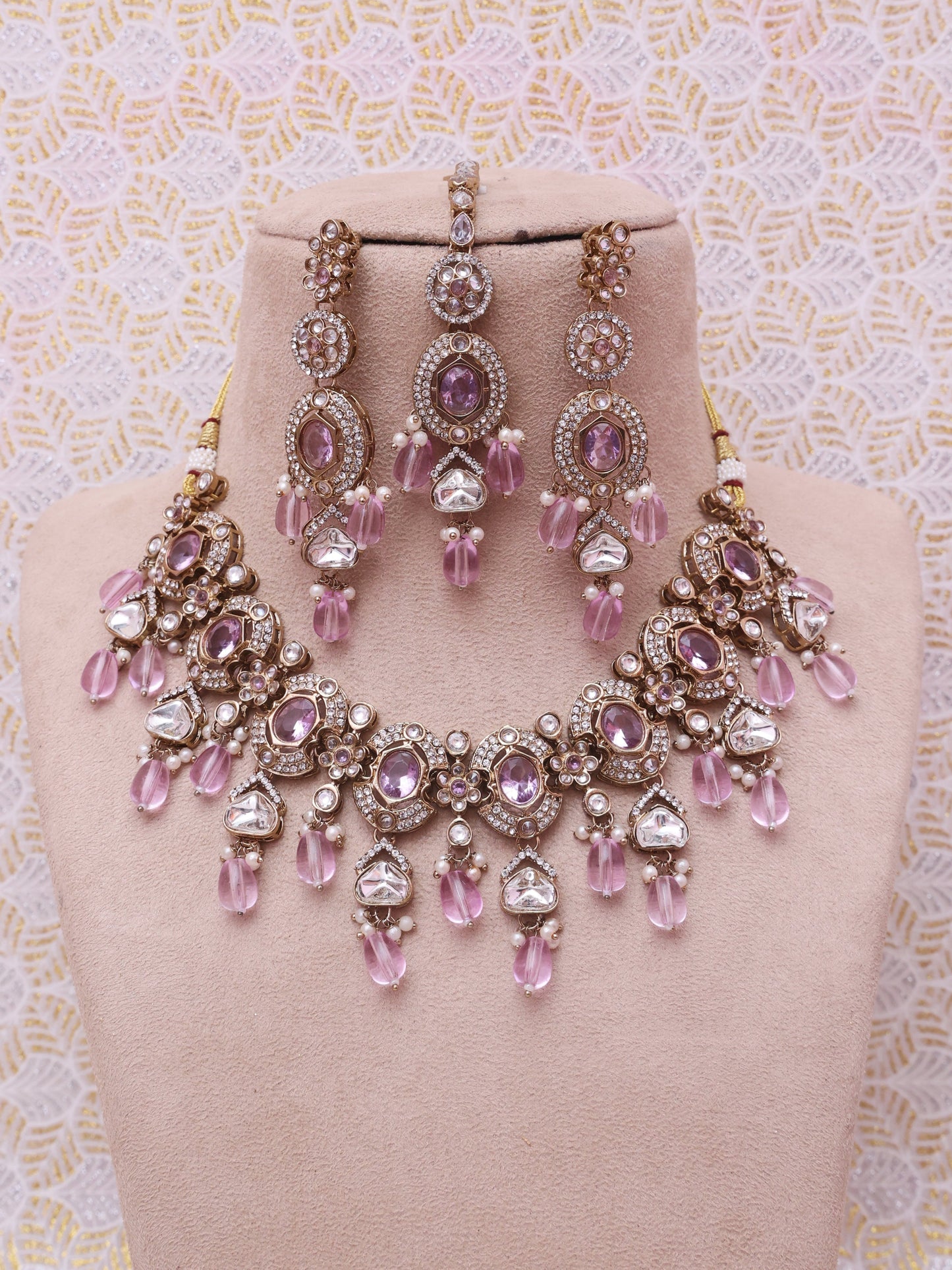 Lilac Aalia Necklace Set