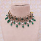 Emerald Aalia Necklace Set