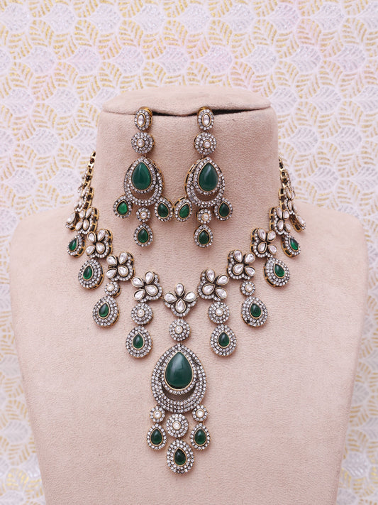 Emerald Alice AD Necklace Set