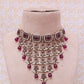 Wine Vaijanti Necklace Set