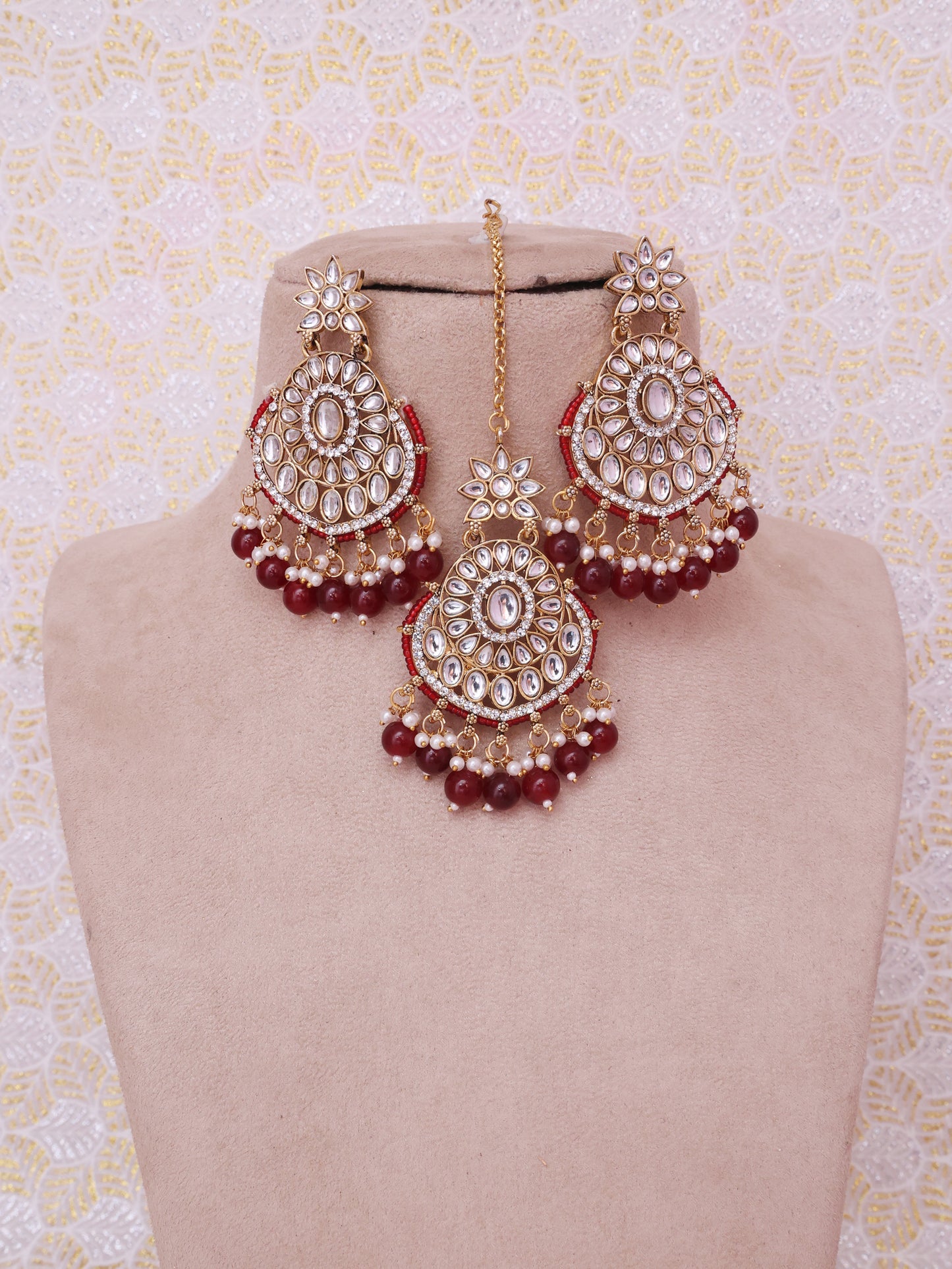 Red Willona Necklace Set