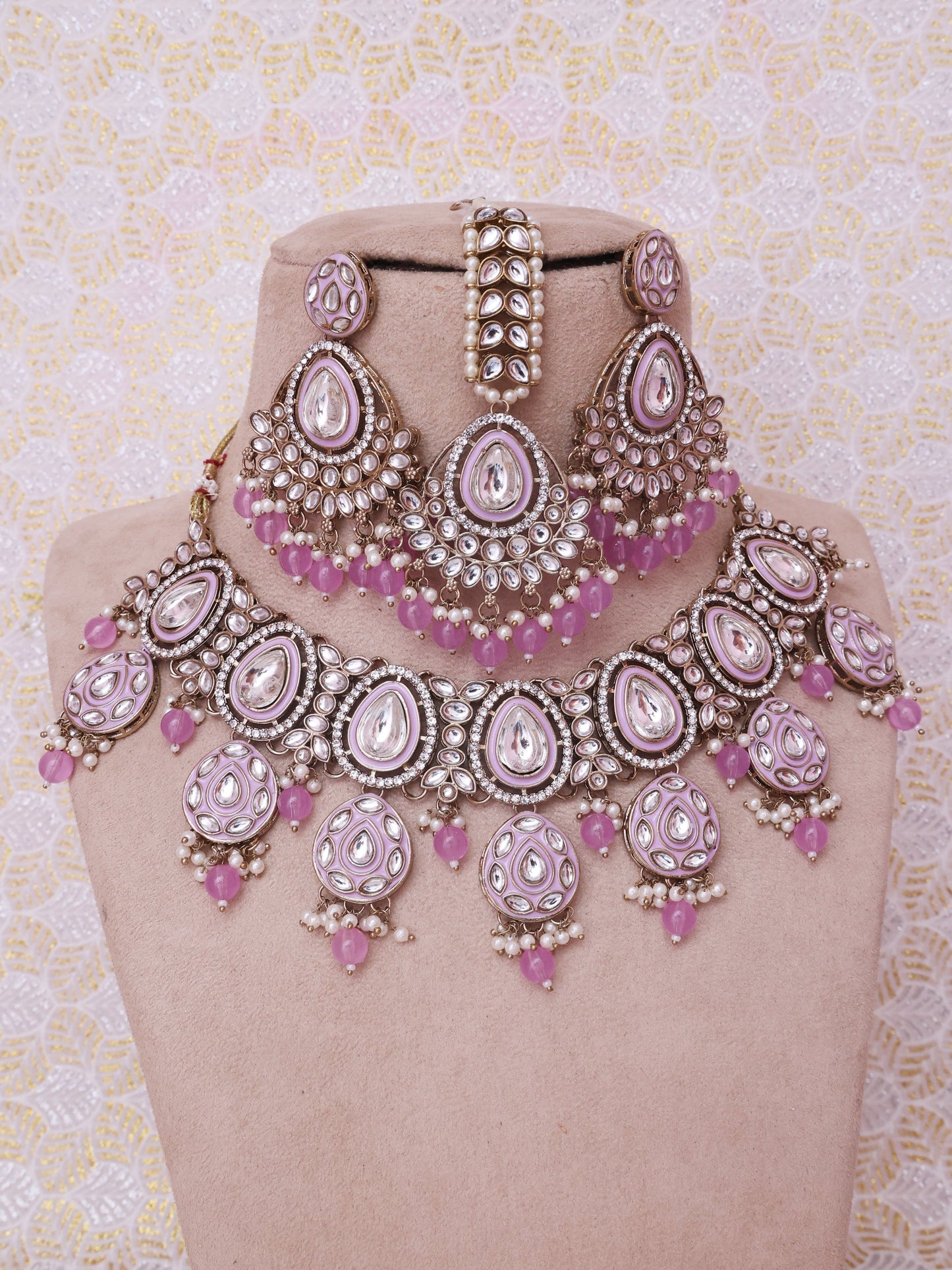 Lilac Maya Necklace Set