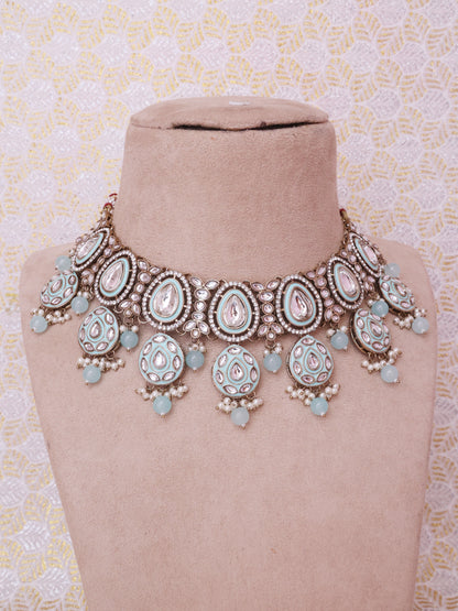 Turquoise Maya Necklace Set