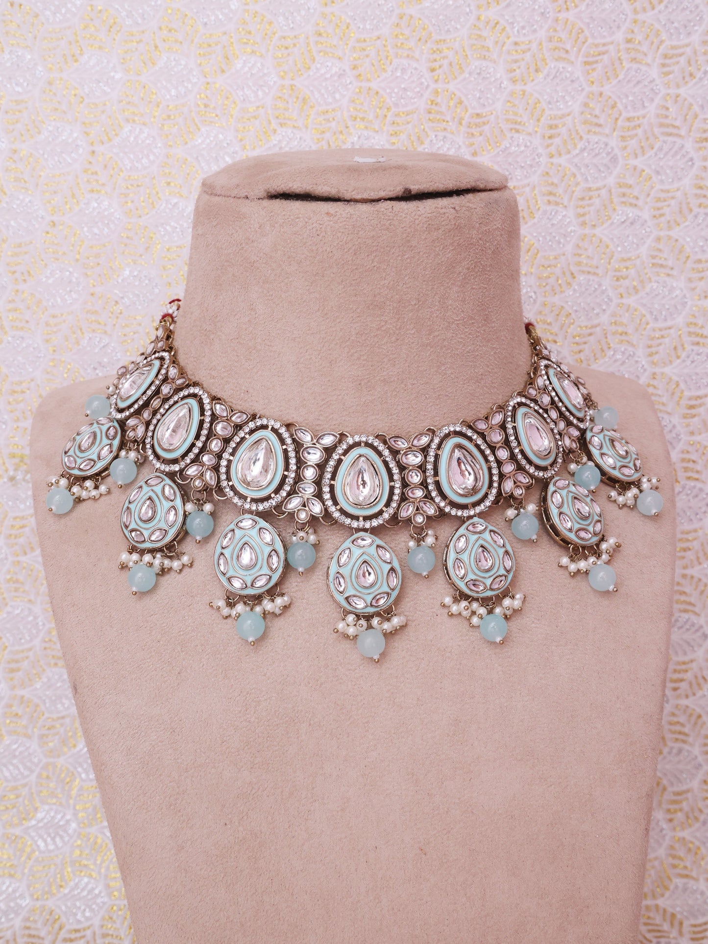 Turquoise Maya Necklace Set