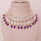 Purple Jemma Necklace Set