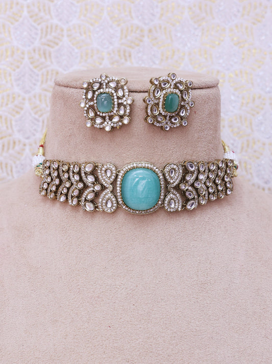 Turquoise Elisha Necklace Set