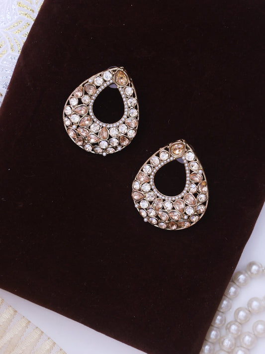 Diamond Shaped Western Earrings