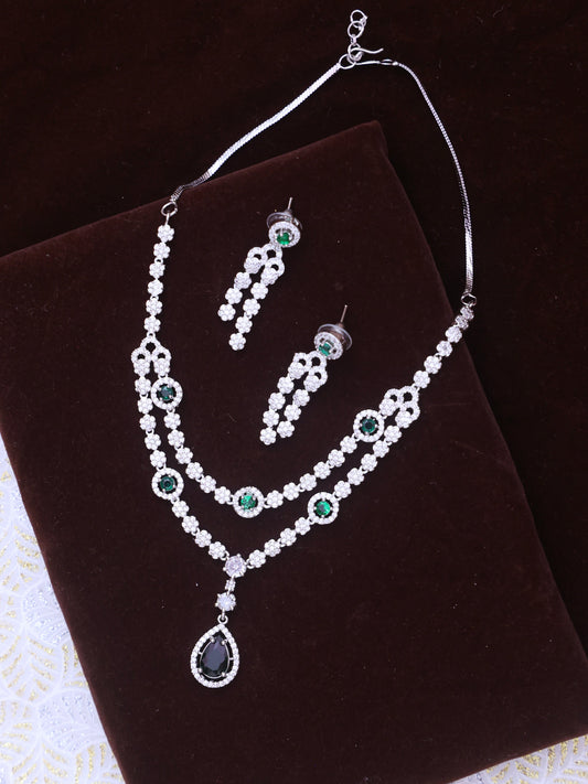 Emerald Scarlett AD Necklace Set