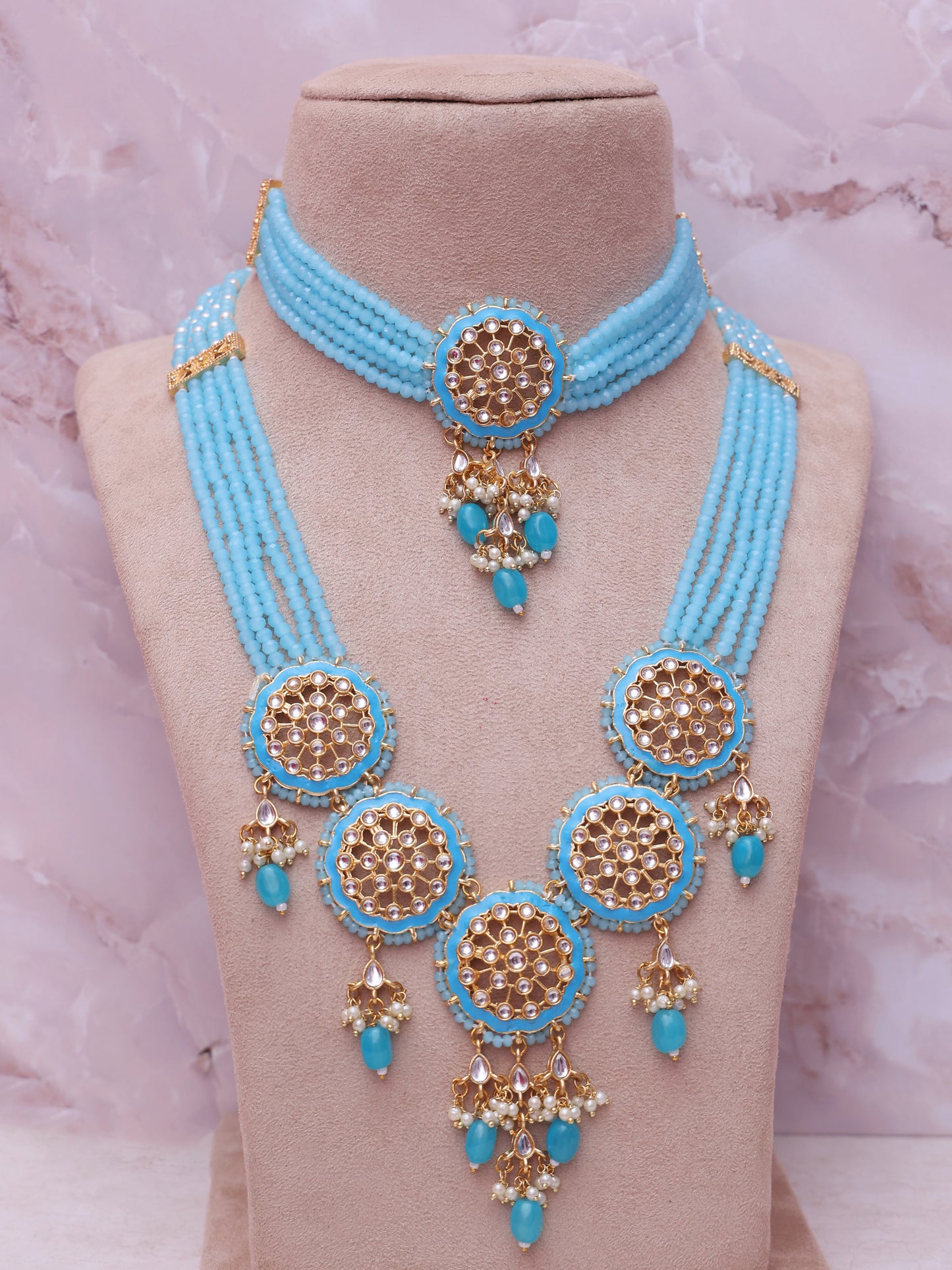 Turquoise Haima Necklace Set