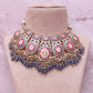 Grey Ragini Necklace Set