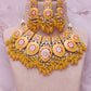 Yellow Ragini Necklace Set