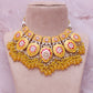 Yellow Ragini Necklace Set