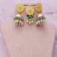 Yellow Yaamoli Necklace Set