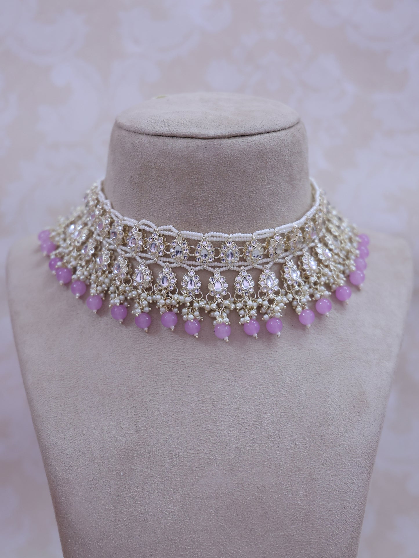 Lilac Aurelia Necklace Set