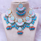 Turquoise Maanika Necklace Set