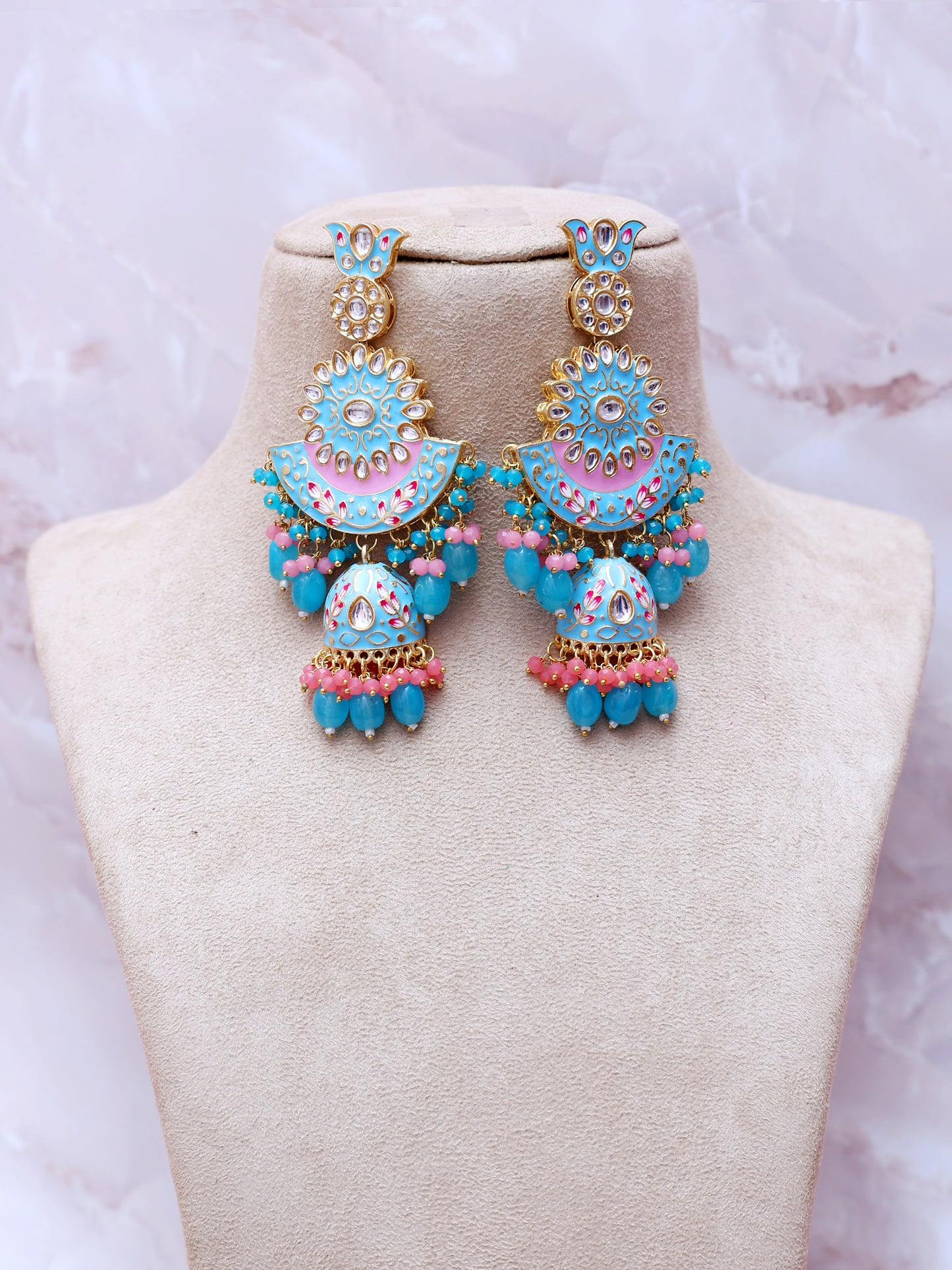 Turquoise Maanika Necklace Set