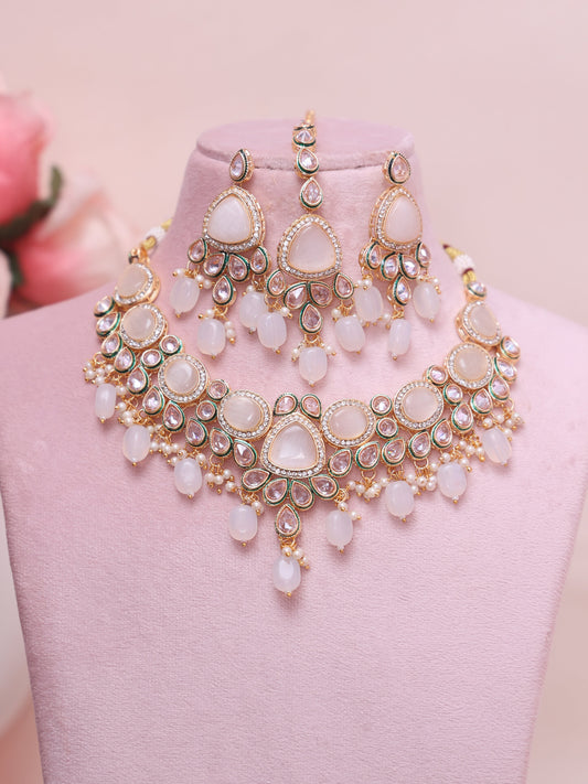 White Nansuha Necklace Set