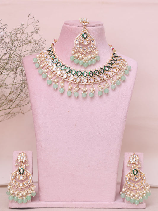 Mint Udita Necklace Set