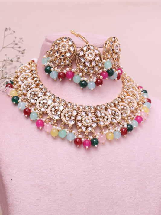 Multicolor Wishi Necklace Set