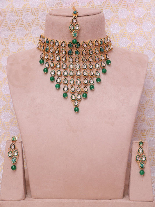 Emerald Oliyarasi Necklace Set