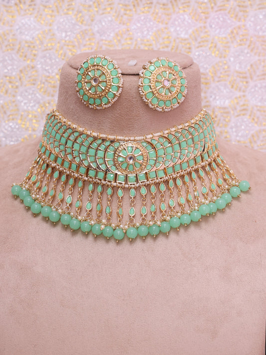 Mint Sadhaka Necklace Set