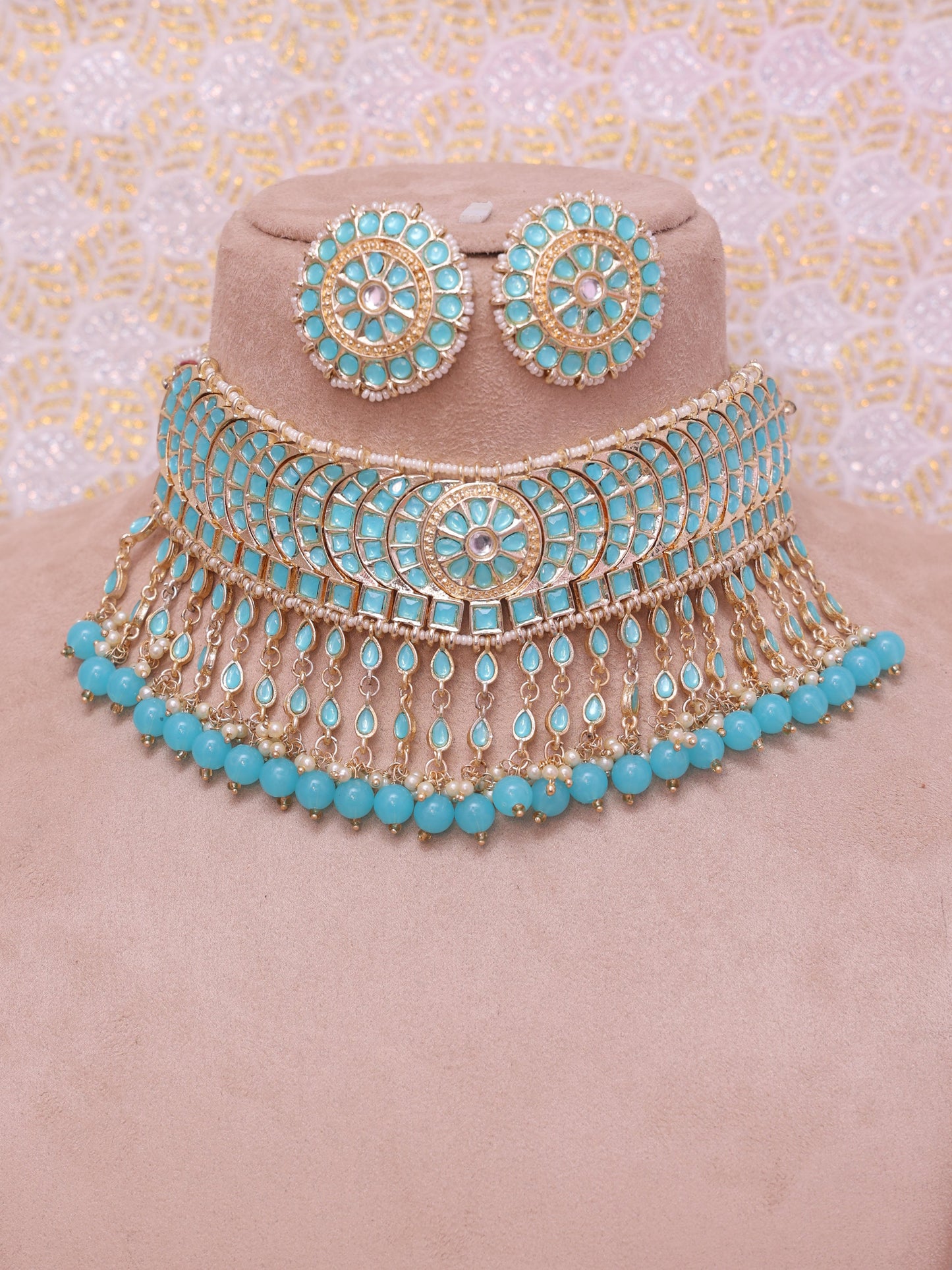 Turquoise Sadhaka Necklace Set