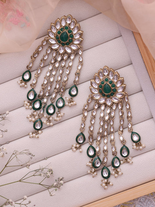 Emerald Fasika Designer Earrings