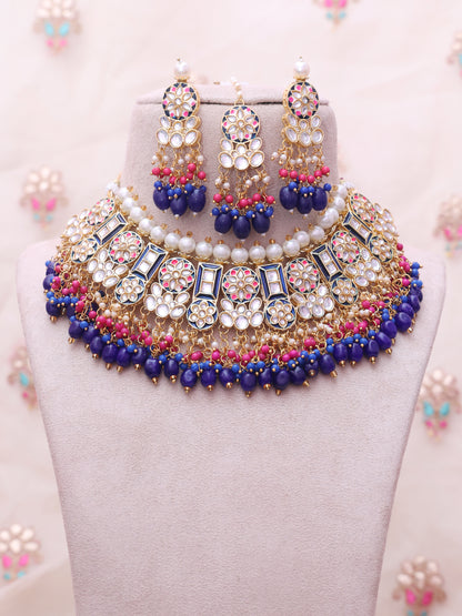Blue Ariya Necklace Set