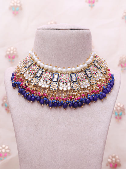 Blue Ariya Necklace Set