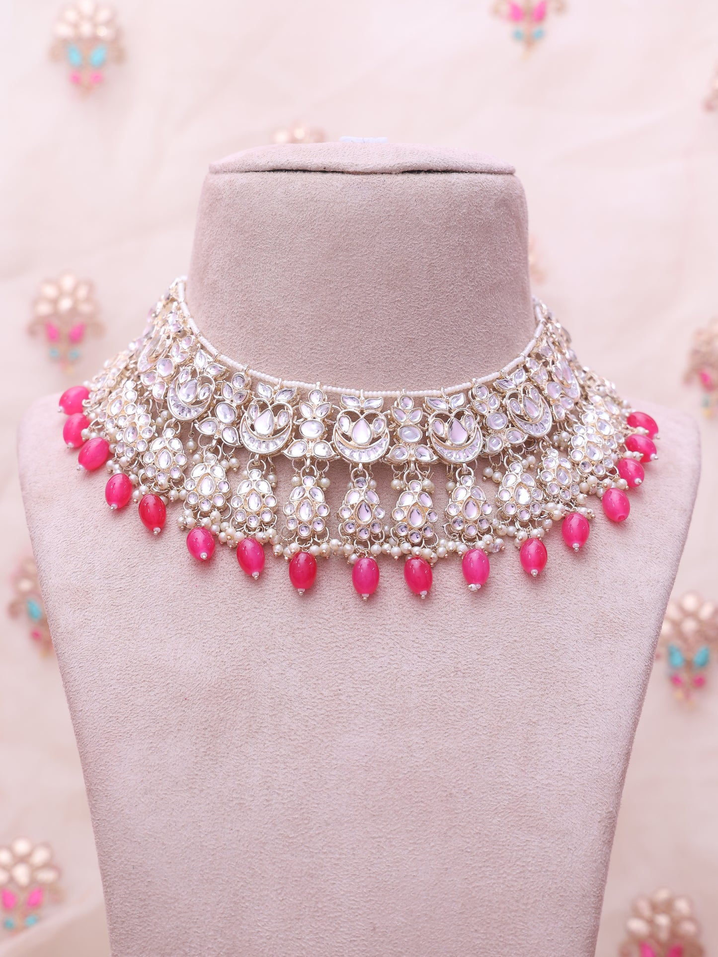 Pink Jemma Necklace Set