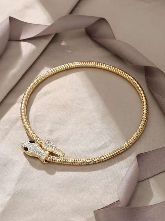 Serpenti Snake Western Choker Necklace