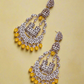 Yellow Qutub Chandbalis