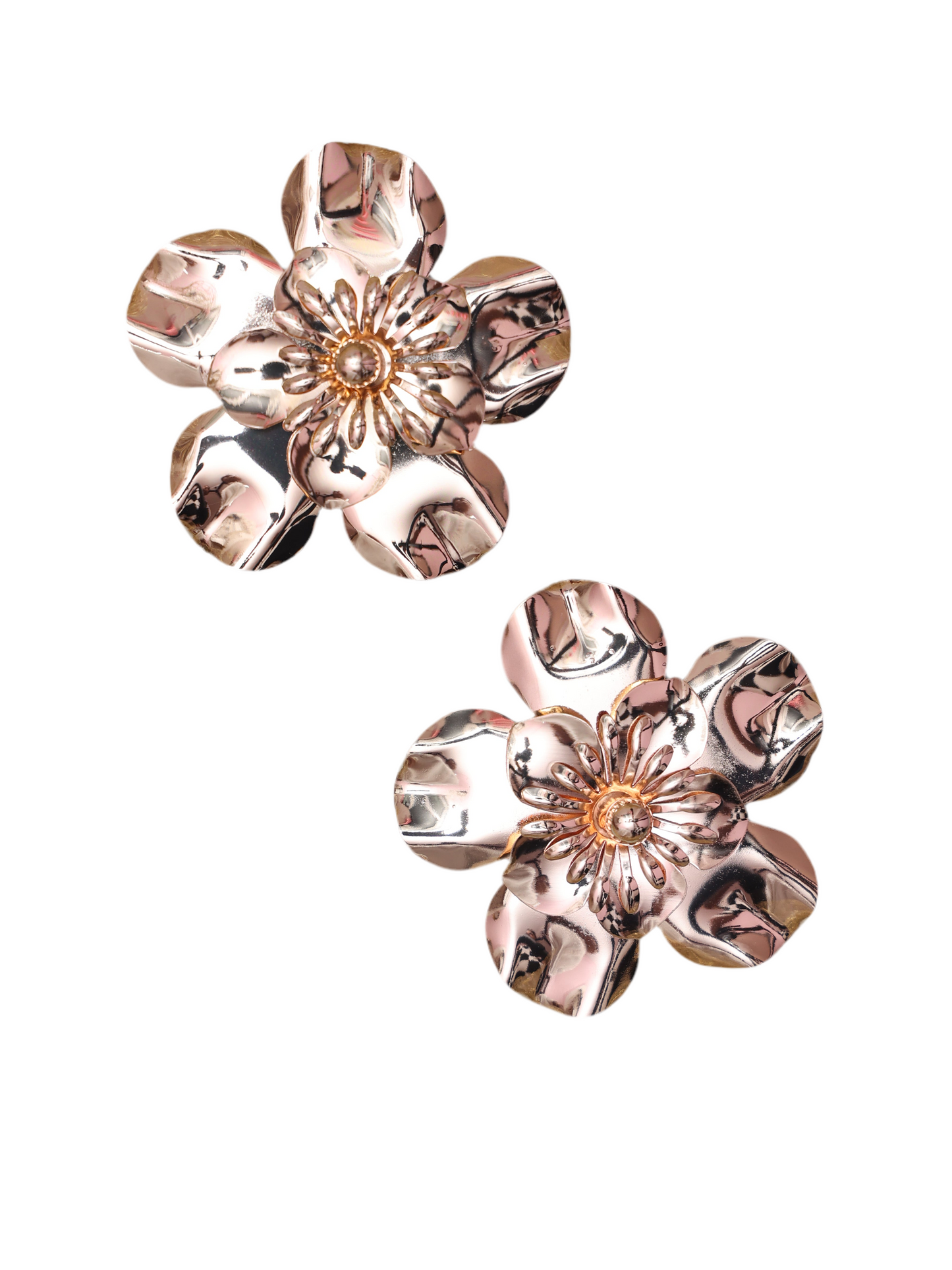 Multi Flower Western Earrings