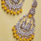 Yellow Qutub Chandbalis