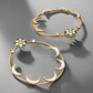 Emerald Green Chandsiya Designer Earrings