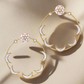 Baby Pink Chandsiya Designer Earrings