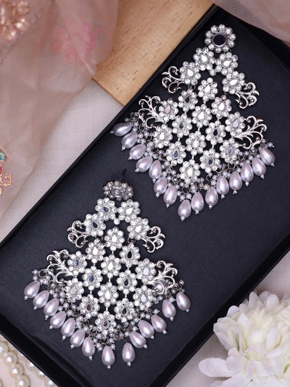 Silver Eashita Designer Earrings