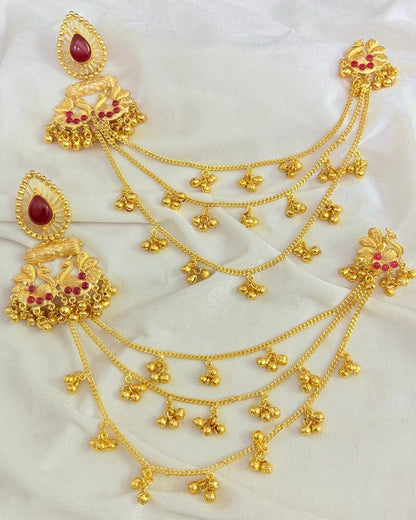Morni Premium Brass Sahara / Kaanchain Earrings